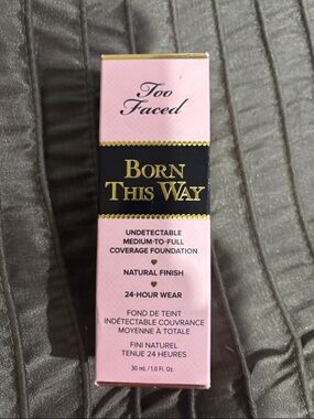 Too Faced Born This Way Foundation Pink Packaging